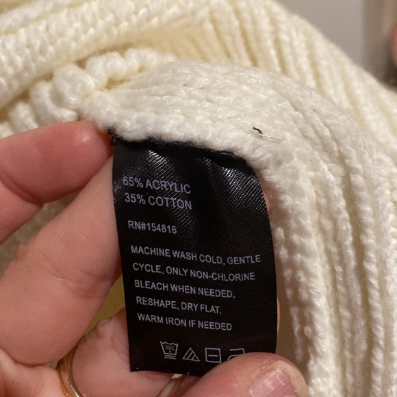 Cream Sweater **CLOSET CLEAN OUT!!** - Picture 3 of 3